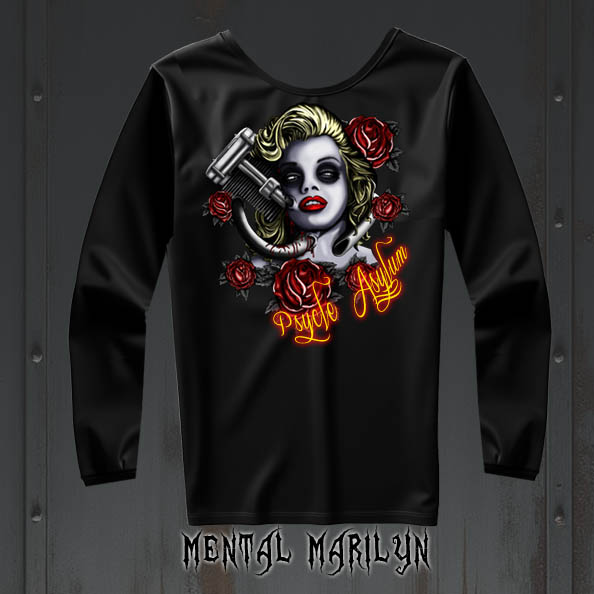 Woman's T-Shirt Long Sleeve - Black